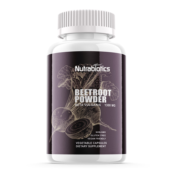 Organic Beetroot Powder Capsules 1,300mg